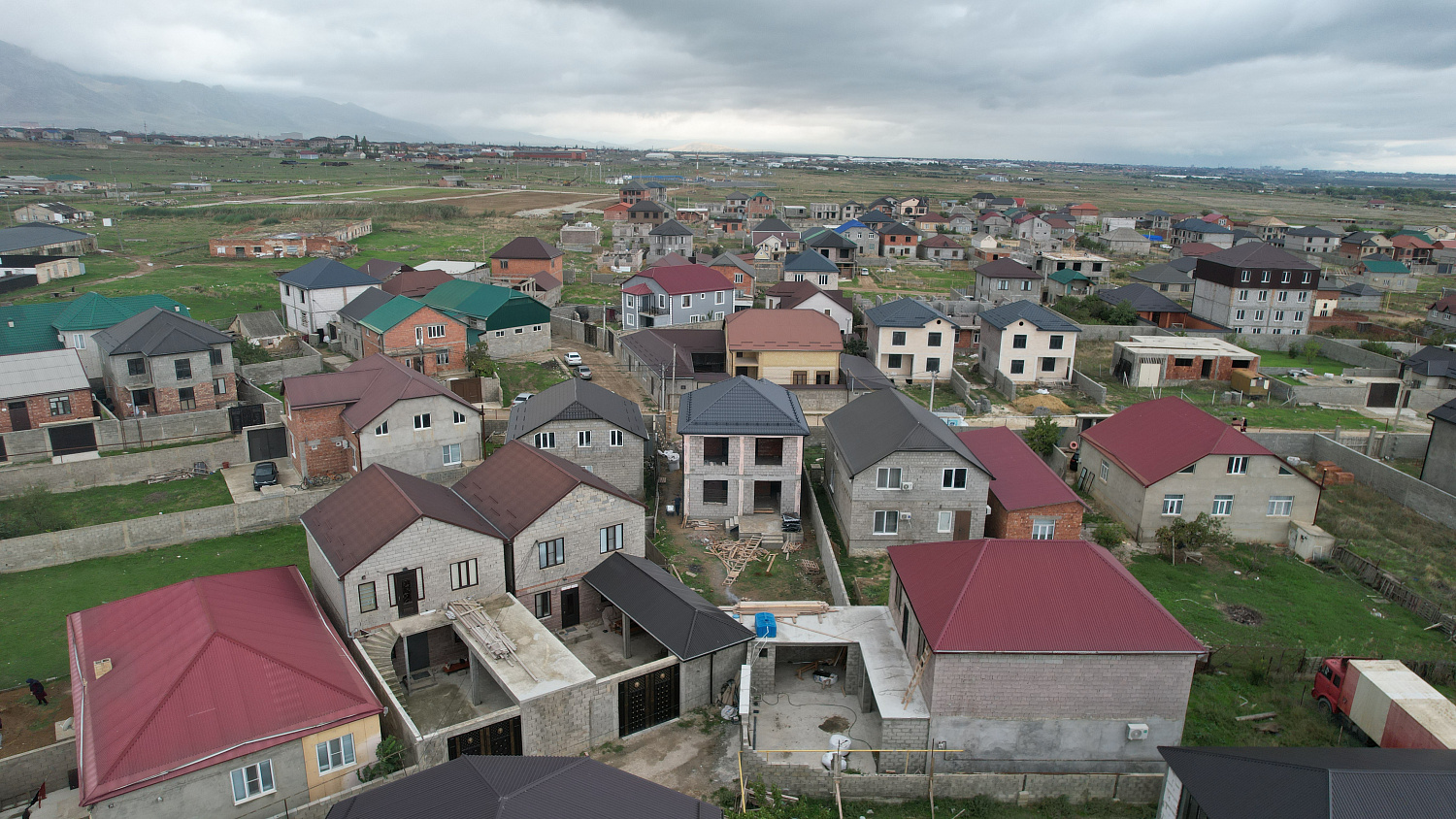 Строительство двухэтажного дома 190 м² в п. Семендер
