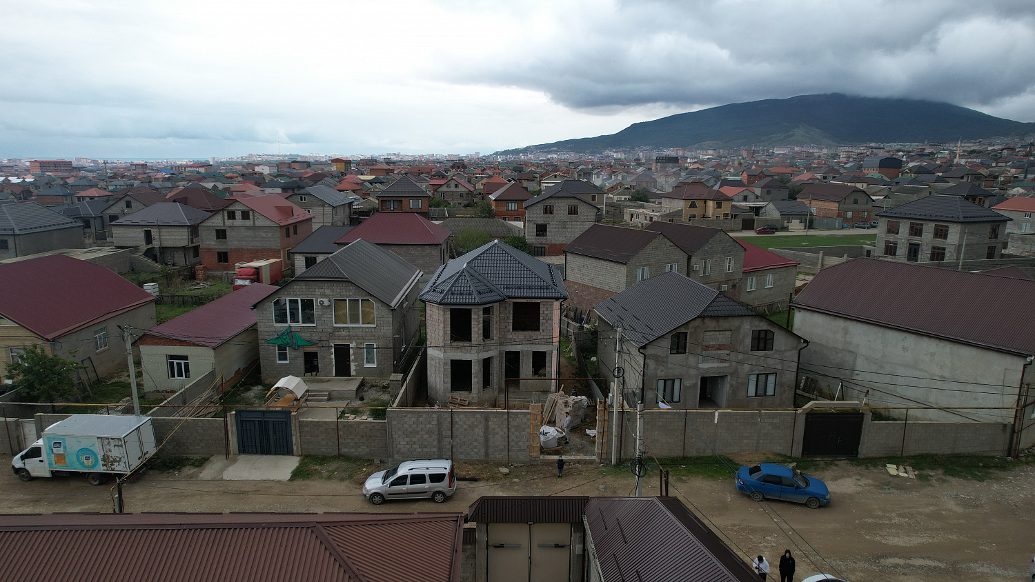 Строительство двухэтажного дома 190 м² в п. Семендер
