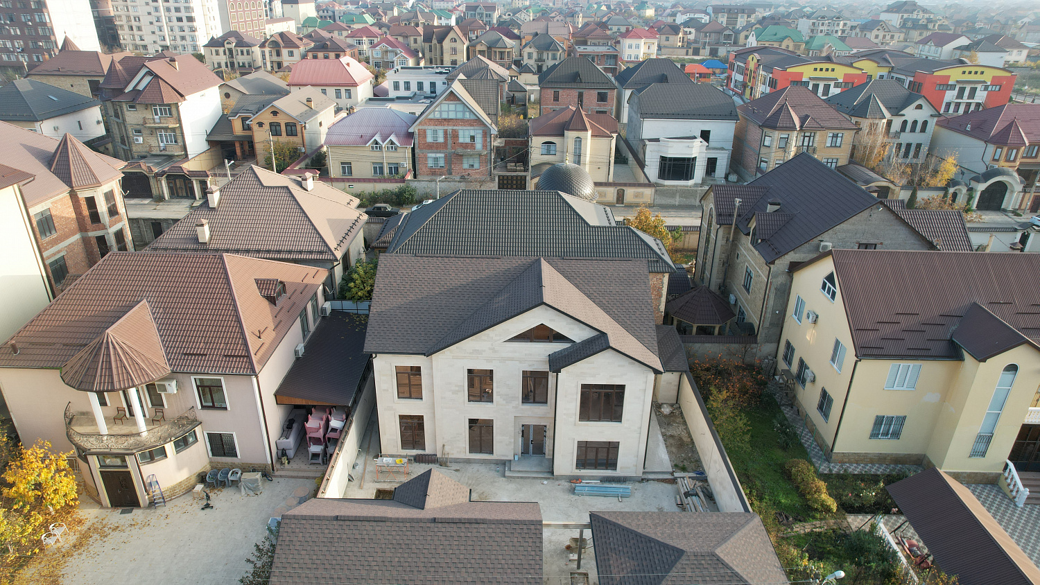 Строительство двухэтажного дома 310 м² в г. Махачкала